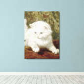 Toile Vintage Henriette Ronner-Knip Curiousity (Insitu (Plancher de Bois))