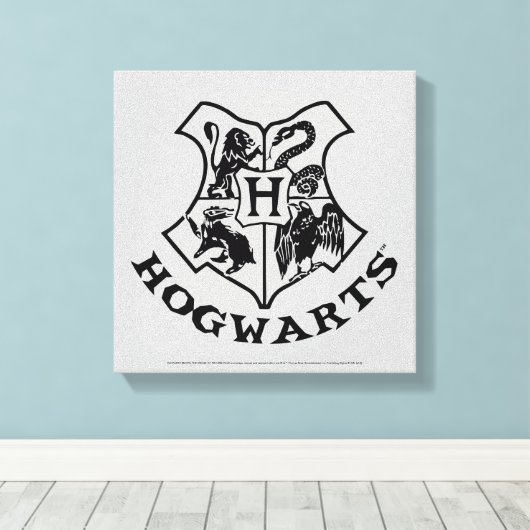 Toile Vintage HOGWARTS™ (Insitu (Plancher de Bois))