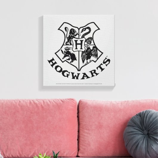 Toile Vintage HOGWARTS™ (Insitu(Salon))