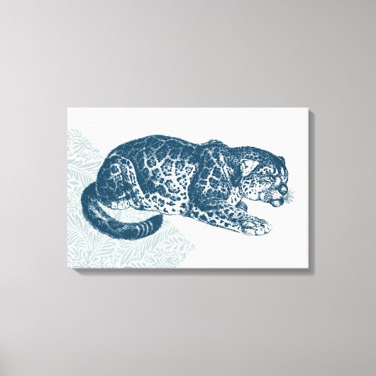 Toile Vintage Jaguar (Recto)