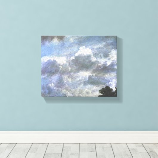 Toile Vintage John Constable Cloud Study (Insitu (Plancher de Bois))