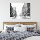 Toile Vintage Kansas City Walnut Street (Insitu(Chambre))