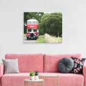 Toile Vintage Leyland Bus (Insitu(Salon))