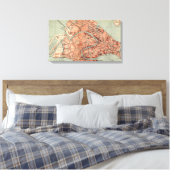 Toile Vintage Map of Venice Italy (Insitu(Chambre))
