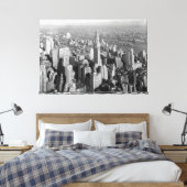 Toile Vintage Midtown Manhattan (Insitu(Chambre))