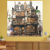 Toile Vintage Old Amsterdam Art (Insitu(Salon))
