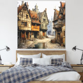 Toile Vintage Old Amsterdam Art (Insitu(Chambre))