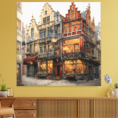 Toile Vintage Old Amsterdam Art (Insitu(Salon))