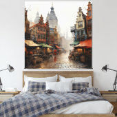 Toile Vintage Old Amsterdam Art (Insitu(Chambre))