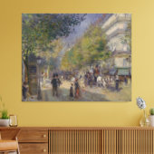 Toile Vintage Pierre Auguste Renoir Les Grands Boulevard (Insitu(Salon))