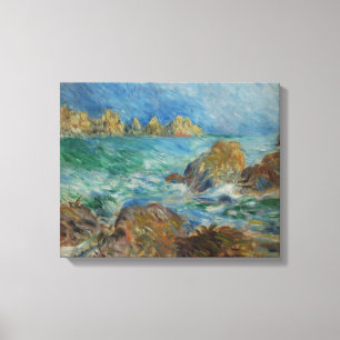 Toile Vintage Pierre Auguste Renoir Marine Guernesey