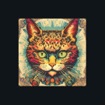 Toile Vintage Pop Art Louis Wain style rétro<br><div class="desc">Vintage Pop Art Louis Wain style rétro</div>