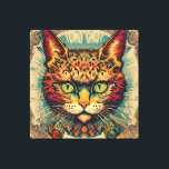 Toile Vintage Pop Art Louis Wain style rétro<br><div class="desc">Vintage Pop Art Louis Wain style rétro</div>