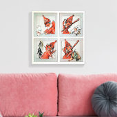 Toile Vintage Punch et Judy (Insitu(Salon))