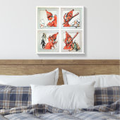 Toile Vintage Punch et Judy (Insitu(Chambre))