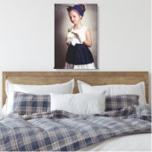 Toile Vintage rétro (Insitu(Chambre))