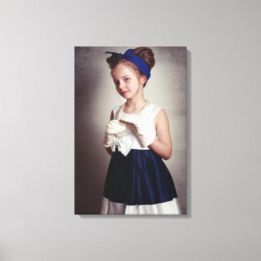 Toile Vintage rétro (Recto)