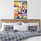 Toile Vintage Romance Comic Book Cover Collage (Insitu(Chambre))