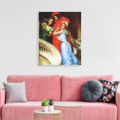 Toile Vintages En Rouge Bleu Vert À Masquerade (Insitu(Salon))