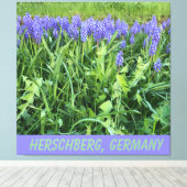 Toile Violet Bluebell (Insitu (Plancher de Bois))
