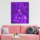 Toile Violet Chaos (Insitu(Salon))