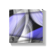 Violet d'art Abstrait Lavender Moon de 8x8"