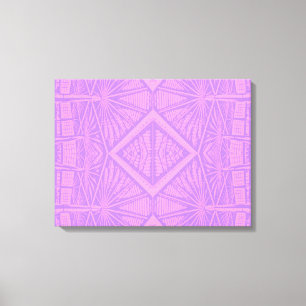 Toile VIOLET LACE - Digital Fractal Art -