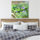 Toile Violets Bleus Fleur Floral Photographie Botanique (Insitu(Chambre))