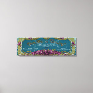 Toile Violette De Cannes LabelParis, France