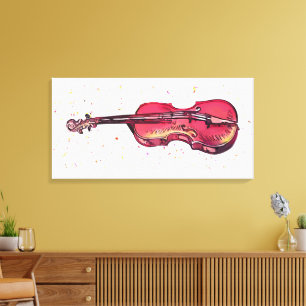 Toile Violon