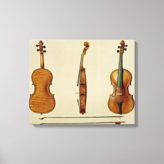 Toile Violon Hellier fabriqué par Antonio Stradivarius ( (Recto)