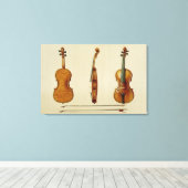 Toile Violon Hellier fabriqué par Antonio Stradivarius ( (Insitu (Plancher de Bois))