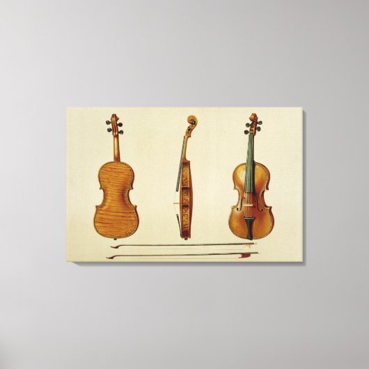 Toile Violon Hellier fabriqué par Antonio Stradivarius ( (Recto)