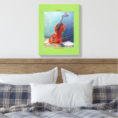 Toile Violon/Violon (Insitu(Chambre))