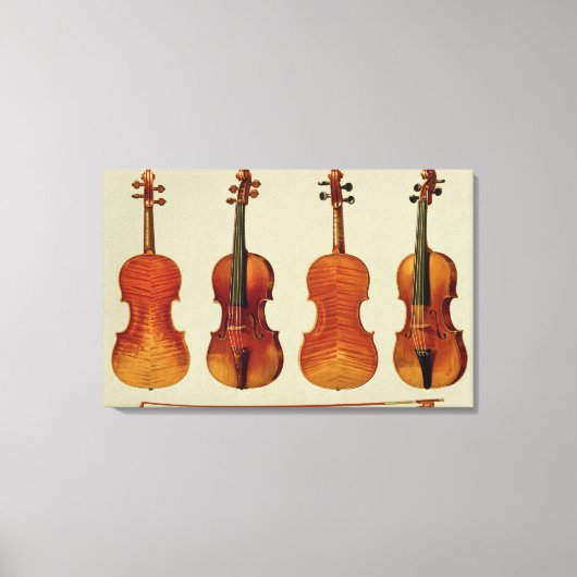 Toile Violons (LtoR) : l'Alard d'Antonio Stradivariu (Recto)