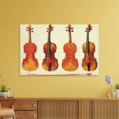 Toile Violons (LtoR) : l'Alard d'Antonio Stradivariu (Insitu(Salon))
