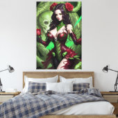 Toile Vipera - Serpent Guerrier 021 (Insitu(Chambre))