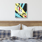 Toile Viperetta vole à la lune (Insitu(Chambre))