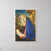 TOILE VIRGIN ADORER DORMIR CHRIST ENFANT (Recto)