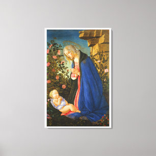 TOILE VIRGIN ADORER DORMIR CHRIST ENFANT