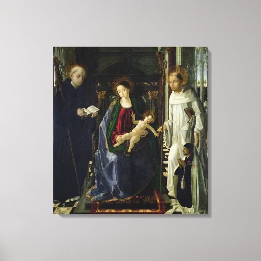 Toile Virgin and Child (Recto)