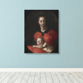 Toile Virgin and Child (Insitu (Plancher de Bois))