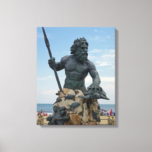 Toile Virginia Beach King Neptune (Recto)