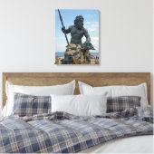 Toile Virginia Beach King Neptune (Insitu(Chambre))
