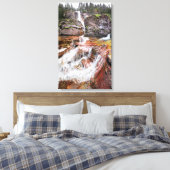 Toile Virginia Falls - Parc national des Glaciers (Insitu(Chambre))