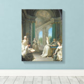 Toile Virgins modernes, 1728 (Insitu (Plancher de Bois))