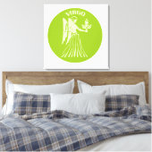 Toile Virgo, Zodiac Sign, Horoscope, Astrology (Insitu(Chambre))