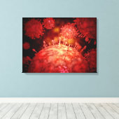 Toile Virus Influnza du porc (Insitu (Plancher de Bois))