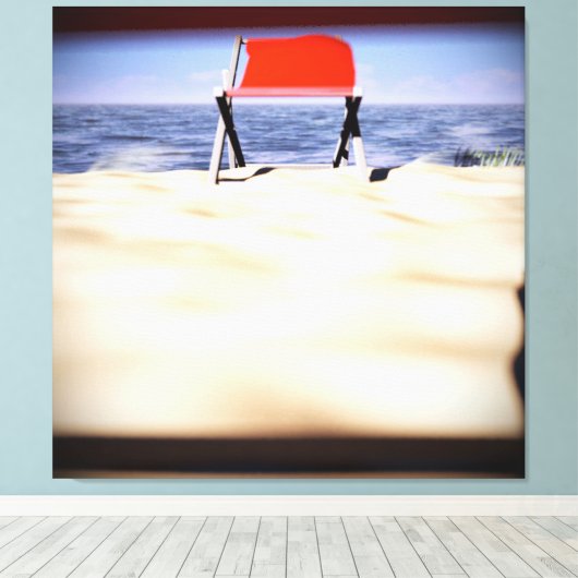 Toile VIS 3D Computer ART Digital Realism Canvas (Insitu (Plancher de Bois))