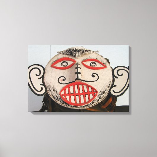 Toile Visage de fantôme thaïlandais, Festival de masques (Recto)